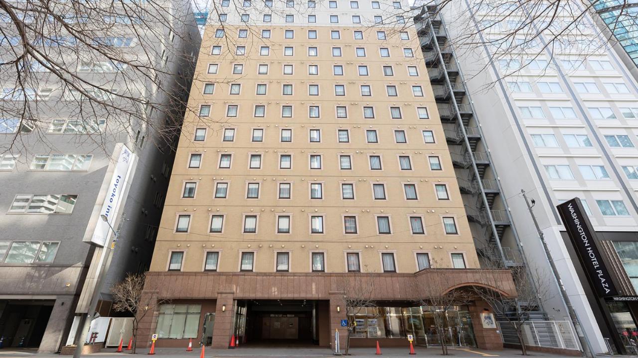 Toyoko Inn Hokkaido Sapporo-Eki Kita-Guchi Exterior foto